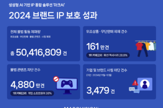 마크비전 “2024년 위조상품 및 불법 콘텐츠 5041만건 제재…전년 대비 65.6% 증가”
