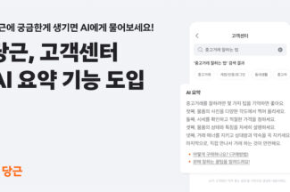 당근, 고객센터 AI 검색 및 요약 기능 도입