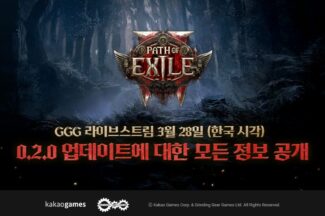 카카오게임즈, ‘패스오브엑자일2’ 대형 업데이트 예고