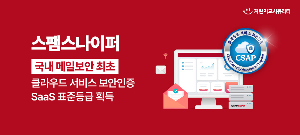 지란지교시큐리티, 이메일 통합 보안 솔루션 CSAP 인증 획득