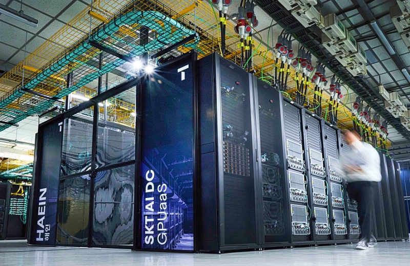 SKT, 블랙웰 1000장 규모 GPU 인프라 ‘해인’ 가동