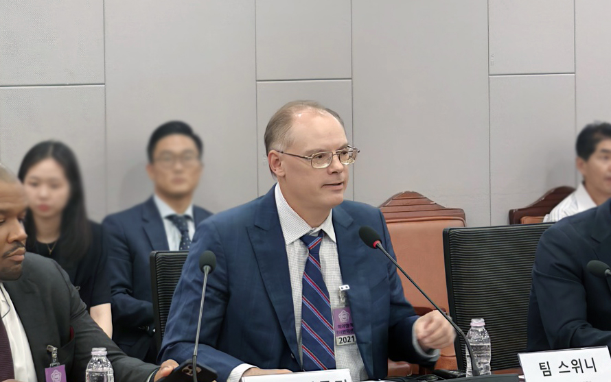 팀 스위니, 국회서 구글·애플 독점에 쓴소리…경실련 “전면적 나서”