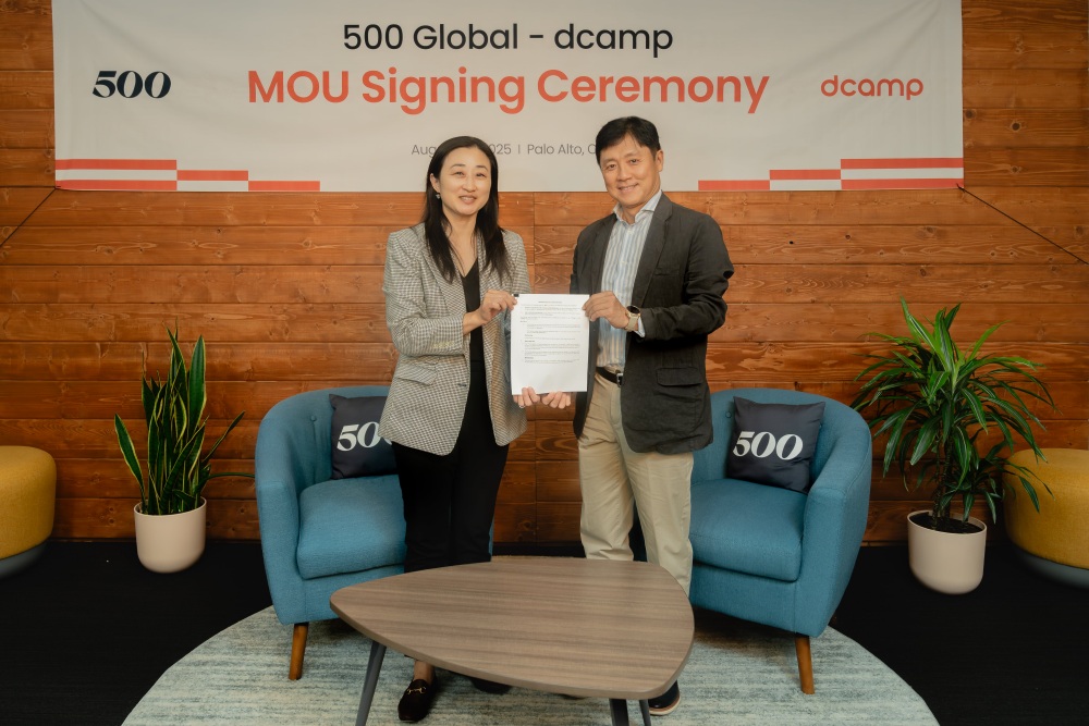 디캠프, 미국 실리콘밸리서 500글로벌과 파트너십 체결