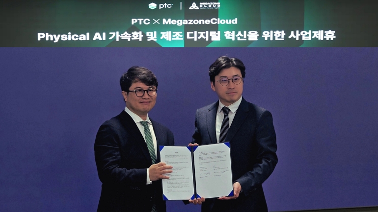 메가존클라우드-PTC코리아, 제조업 디지털 전환 MOU 체결