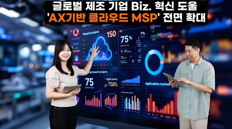 SK AX, 글로벌 제조 기업으로 AX기반 클라우드 MSP 확대