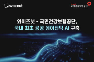 와이즈넛, 국민건강보험공단 공공 에이전틱 AI 서비스 사업 수주