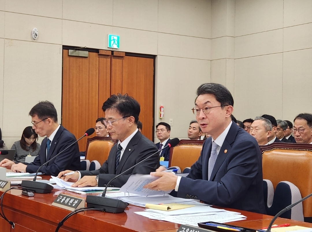 [2025국감] 이억원 금융위원장 “AI·반도체 등 첨단산업에 150조 투자…생산적 금융 전환 추진”