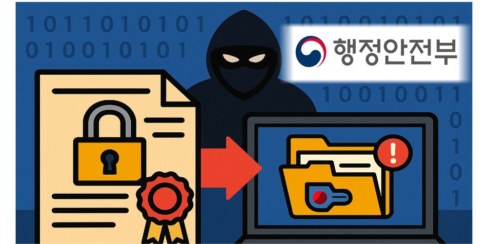 온나라시스템 해킹…정부 “관리 부주의 가능성, 인증체계 전환 추진”