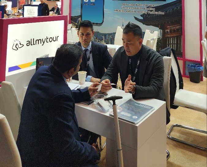 올마이투어, 런던 국제관광박람회 참가