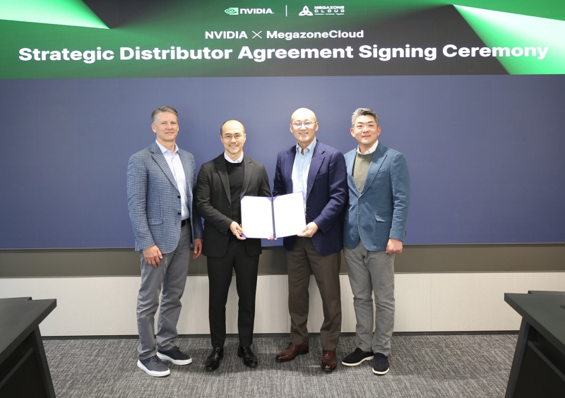 메가존클라우드, 엔비디아와 한국 총판 계약