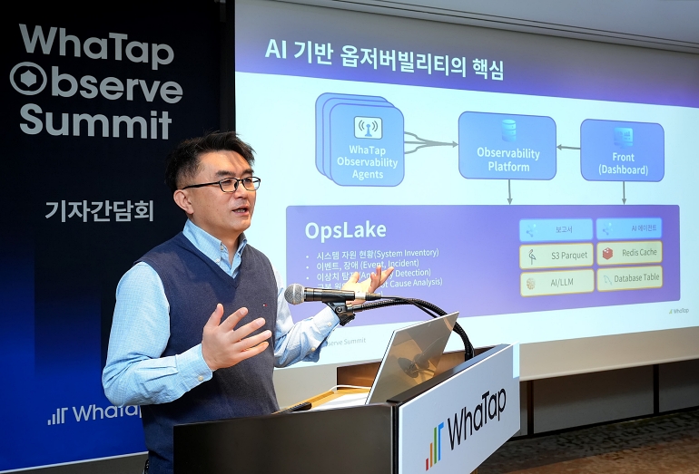 와탭랩스 "옵스 데이터레이크로 AI 기반 옵저버빌리티 구현" - 뉴스 썸네일 이미지