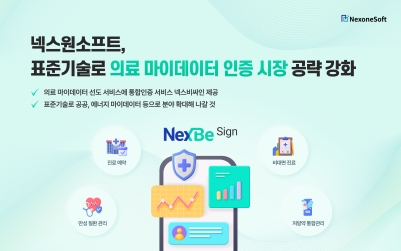 넥스원소프트, 표준기술로 의료 마이데이터 인증 시장 공략 강화 - 뉴스 썸네일 이미지